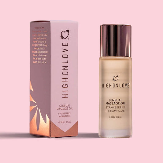 Mini Massage Oil-Strawberries & Champagne