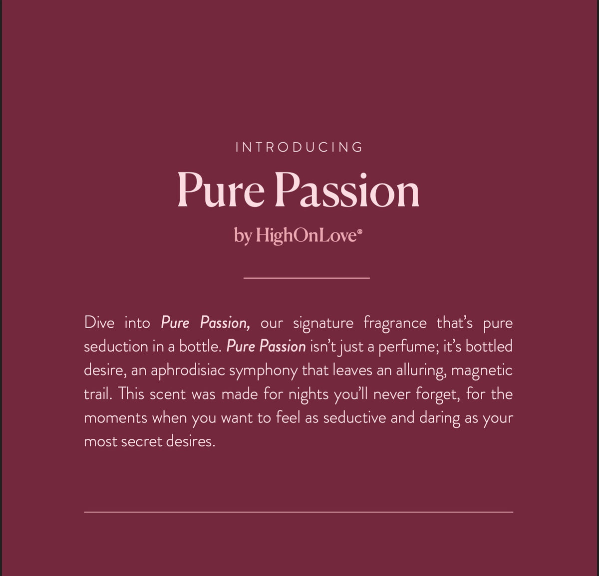 Pure Passion Perfume